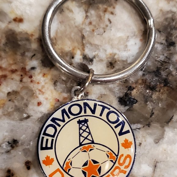 Vintage Edmonton Drillers Brand New Pen Set & Keychain NASL Soccer Collectible - Picture 1 of 3